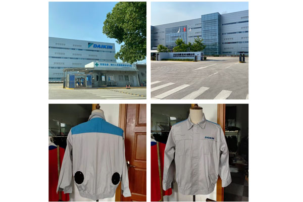 大金降溫工作服定制